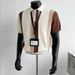 Men's High-End Ice Silk Knit Polo Shirt Short Sleeve Striped Pullover Lapel Top Summer 2026_viptrois.com
