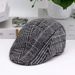Hat For Men, Middle-aged And Elderly, Duckbill Dad's Spring, Autumn, Winter Woolen Street Versatile Forward Cap, Beret_viptrois.com
