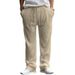 Men's Clothing Spring And Autumn Men's Casual Trousers Loose Straight Pants Drape High Waist Wide Leg Pants_viptrois.com