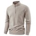 Outdoor Sports Quick-drying Men's Long-sleeved T-shirt Men's Medium And Thick Semi-zipper Sweater Quick-drying Bottoming Shirt Autumn_viptrois.com