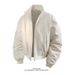 Men's Cleanfit Stand Collar Bomber Jacket - Short Quilted Cotton Coat With Design, Slim Fit, Lightweight & Stylish For Teens & Adults_viptrois.com