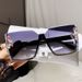Women's Glasses fashion sunglasses big face slimming net celebrity style sunscreen diamond rhinestone glasses_viptrois.com