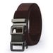 Men's Belts Toothless Alloy Automatic Buckle Thickened Nylon Belt Business Casual Belt Youth Personality Trend Nylon Canvas Versatile_viptrois.com