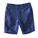 Men's Clothing Summer New Spot Beach Shorts Men's Linen Casual Straight Shorts_viptrois.com