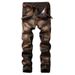 boy European And American Youth Vintage Jeans Men's Straight Retro Long Pants_viptrois.com