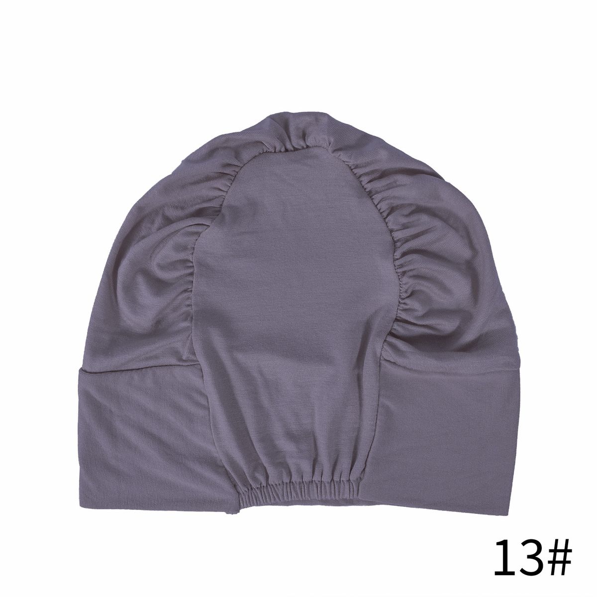 Mercerized Cotton Turban Hat – Elastic Pullover Head Cover For Women (No-Balling Design, Muslim-Friendly Hair Concealer)_viptrois.com