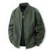 Unisex Vintage Flight Jacket – Classic Baseball Bomber With Corduroy & Rabbit Fur Trim, Oversized Fit (M-5XL, Black/Khaki/Army Green)_viptrois.com