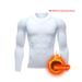 Loom Warm Men's Suit Tight Fleece Lined Thermal Underwear Set Outdoor Running Sports Quick-Dry Fitness Clothing For Autumn_viptrois.com