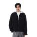 Men's Clothing American Style Retro Faux Two Piece Work Jacket For Men, New Spring 2025, Loose Fitting Streetwear Style Outerwear Top._viptrois.com