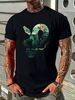 Boho Ball Python Cool Forest Unisex T-shirt Designer Clothes Summer Versatile Breathable Streetwear Top For Everyday Wear Stylish Casual Stretched_viptrois.com