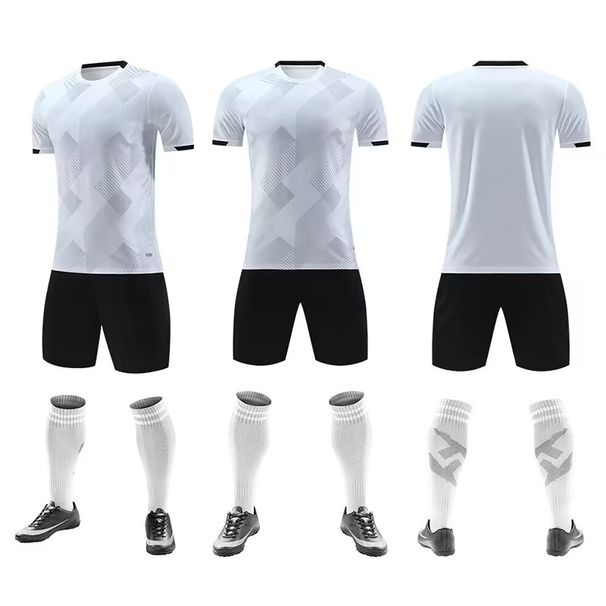 Men's Clothing summer competition training team printing custom football uniforms suits men's jerseys adults and children_viptrois.com