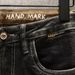 Men's Clothing Autumn Skinny Jeans Men's Black Nine Point Pants Ripped Patches Retro Trendy Men's Pants Casual Ins_viptrois.com