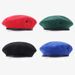 New Plain Student Special Forces Security Versatile Wool Beret Performance Hat_viptrois.com