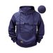 Men's Casual Hooded Zip-Up Sweatshirt | Thickened Fall/Winter Pullover Hoodie | Streetwear Jacket With Pockets | Loose Fit Workwear Style_viptrois.com