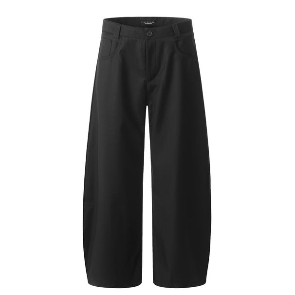 Men's Clothing Draped Scimitar Design Trousers Men And Women Loose Wide Leg Casual Trousers_viptrois.com