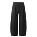 Men's Clothing Draped Scimitar Design Trousers Men And Women Loose Wide Leg Casual Trousers_viptrois.com