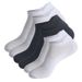 10 pairs of mesh socks Thin sports cotton socks big, small, 3 size men's and women's boat socks_viptrois.com
