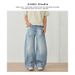 Men's Clothing High Street Baggy Jeans Bamboo Machete Jeans Unisex Straight Slightly Flared_viptrois.com