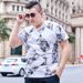 Presented On All Major Platforms, A Ciphertext Large Size Men's Clothing Summer Breathable Thin T-shirt Men's Fat Loose Short-sleeved T-shirt_viptrois.com