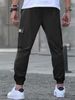 Lightweight & Breathable Workwear Pants For Men - Adjustable Drawstring Waist, Multi-Pocket Cargo Trousers For Hiking, Camping & Everyday Wear_viptrois.com