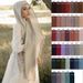 Muslim Headscarf Muslim Pearl Chiffon Veil Long Malay Veil Middle East African Shawl_viptrois.com