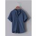 CT 2025 Summer Simple Cotton Linen Casual Men's Pullover Stylish Loose Youth Shirt_viptrois.com