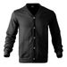 Suitable For All Seasons 24 Hot Sale New Trendy Fashion Casual Men's Jacquard Cardigan Buttoned Knit Slim Fit Jacket_viptrois.com