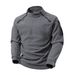 Men's Slim-Fit Zip-Up Hoodie - Lightweight Long Sleeve Pullover With Side Zipper (Gray, Black, Khaki, Olive, Navy)_viptrois.com