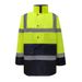 Men's Clothing Reflective Jacket Men Autumn And Winter Waterproof Thick Warm Reflective Cotton Coat Outdoor Engineering Port Warning Workwear_viptrois.com