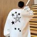 Men's Autumn And Winter New Velvet Thickened Long-sleeved T-shirt Ruffian Handsome Top Couple Trendy Crew Neck Sweater_viptrois.com