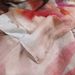 Muslim headscarf Watercolor Tie Dye Cotton Scarf Satin Polyester Scarf Middle Eastern Headscarf_viptrois.com