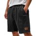 Men's Clothing American Retro Corduroy Casual Workwear Shorts Simple Fashion_viptrois.com
