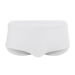 UXH Solid Color Swim Trunks Simple White Sports With Cup Padded Double Layer Beach Boxer Shorts_viptrois.com