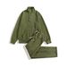 Men's Waffle-Knit Half-Zip Pullover Hoodie & Jogger Set – Relaxed Fit Casual Lounge Wear (Breathable & Lightweight)_viptrois.com
