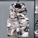 Men's Clothing Cotton Vest, Fashionable Korean Style Casual Outerwear, Loose Fit Warm Sleeveless Jacket For Autumn/Winter, Multiple Colors & Sizes_viptrois.com
