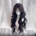 Korean Temperament Big Wave Simulation Hair Bangs Autumn And Winter Wig Women's Natural Full Head Cover_viptrois.com