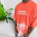 Men's Loose Letter-printed Round Neck Casual T-shirt_viptrois.com