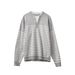 Nordmann APO Men's Clothing|Men's Sweater Autumn Loose Two-Piece Color Block Striped Knit Long Sleeve Inner Top_viptrois.com