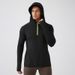 Pulse Autumn And Winter Half-Zip Running Top For Men Outdoor Sports Training Hooded Long Sleeve Fleece-Lined Warm Fitness_viptrois.com