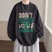 Long Sleeved T-Shirt For Boys In Spring Autumn Round Neck Fashion, Casual And Versatile, Handsome Base Shirt, Loose_viptrois.com