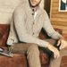 Men's Long Knit Cardigan With Lapel Collar & Button Design, Breathable Slim Fit Sweater For Autumn & Winter, Casual & Stylish_viptrois.com
