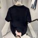 Men's Clothing Fashion Brand Casual Versatile Short Sleeved T Shirt Men's Summer New Heavy Cotton Loose Lazy Style Top_viptrois.com