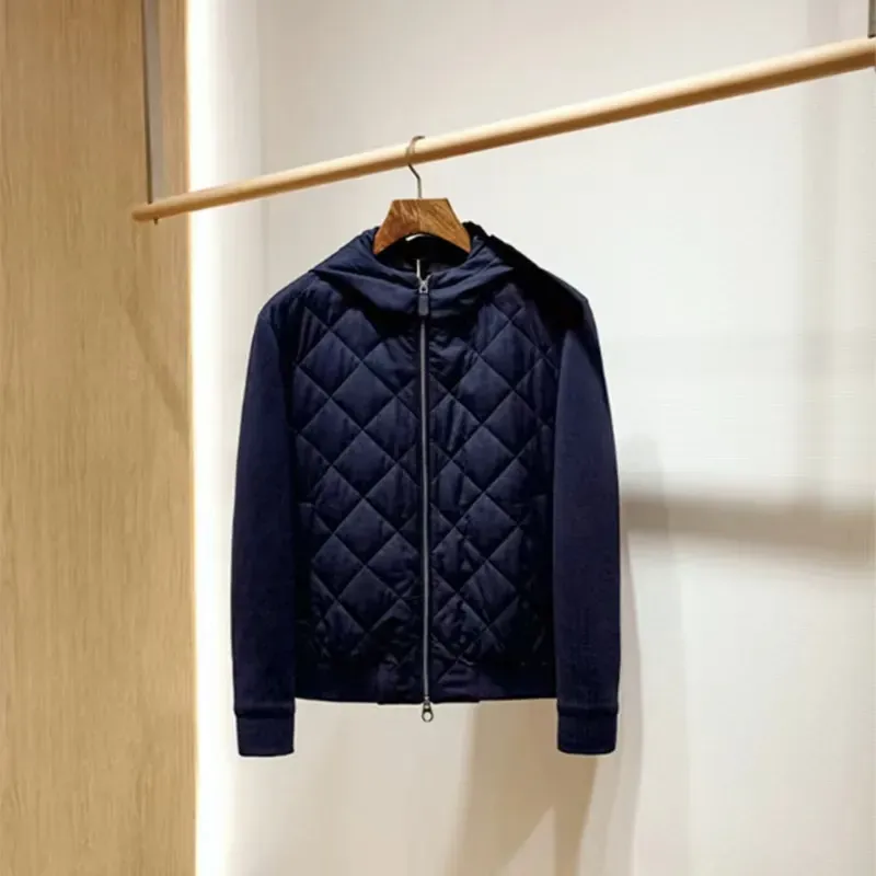 Italian Autumn And Winter New Men's Business Leisure Outdoor Skiing Down Jacket_viptrois.com