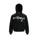 Detachable Badge Letter Print Hooded Cardigan Sweatshirt Men's Autumn Loose Casual Trendy Ins Hoodie_viptrois.com