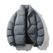 Men's Puffer Jacket – Lightweight Quilted Polyester Coat (S-3XL, Black/Charcoal/Taupe/Mint)_viptrois.com