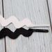 Solid Color S-shaped Wavy Ribbon Light Luxury Fashion With The Trend Of Retro Small White Shoe Rope_viptrois.com