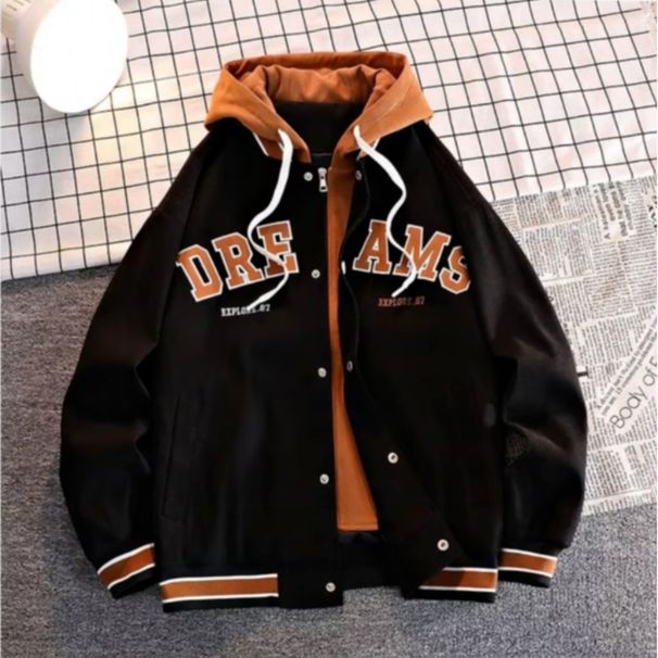 CT Hooded Jacket Trendy Long Sleeve Outerwear Casual Men's Autumn Winter Standard Versatile Fashion Youth Popular New Ins_viptrois.com