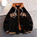 CT Hooded Jacket Trendy Long Sleeve Outerwear Casual Men's Autumn Winter Standard Versatile Fashion Youth Popular New Ins_viptrois.com