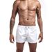 "Waterproof Men's Beach Shorts - Quick-Dry Anti-Odor Swim Trunks With Drawstring (White/Black/Army Green/Mint) - S-3XL"_viptrois.com