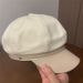 Octagonal Beret Hat For Women, Spring And Autumn Newsboy Cap, Casual Versatile Black Navy Hat, Trendy Face-Slimming_viptrois.com